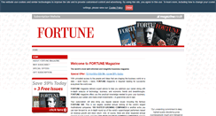 Desktop Screenshot of fortune.magazine.co.uk