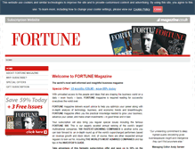 Tablet Screenshot of fortune.magazine.co.uk